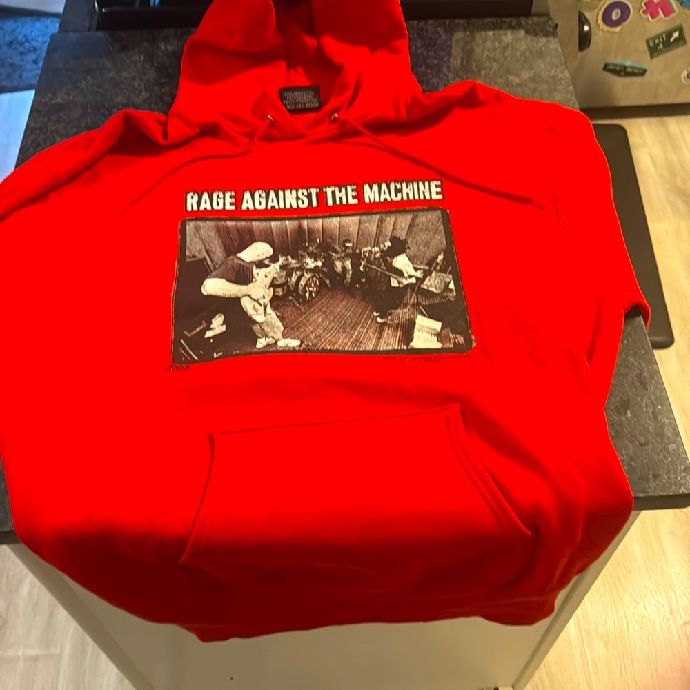 Authentic Rage Against the Machine XL hoodie